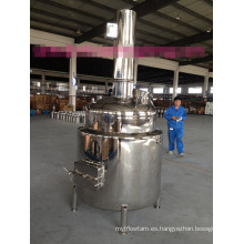Tanque de mezcla de acero inoxidable con certificado de UL
